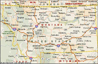  Montana on Montana Map And Map Of Montana   Mappoint State Map Gallery   Mp2k