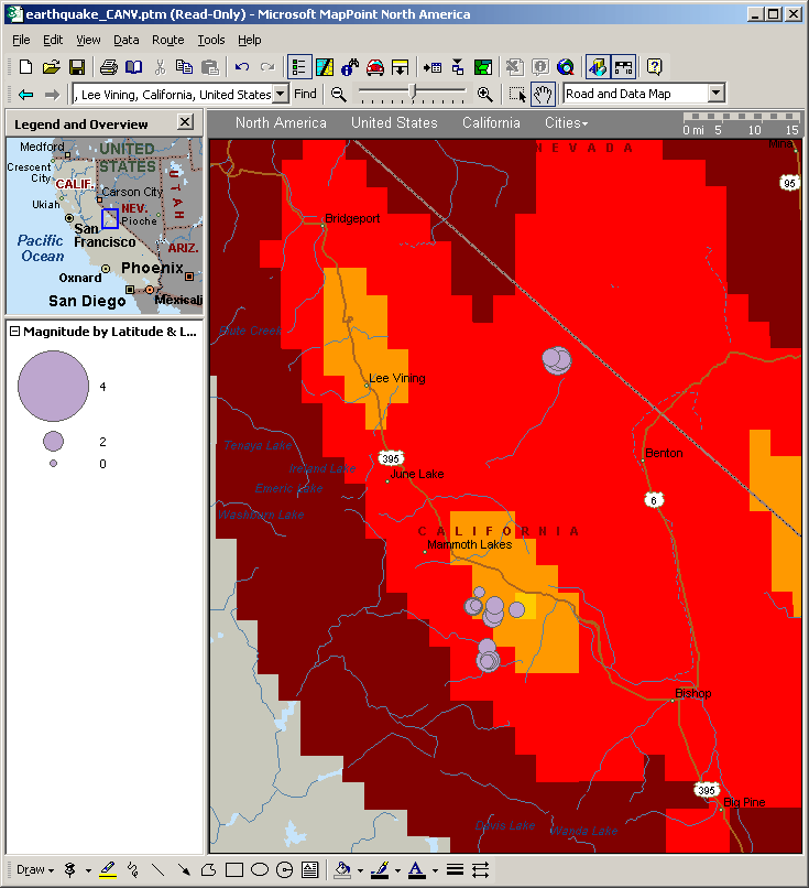 recent earthquakes articles. Mapping Recent Earthquake Data